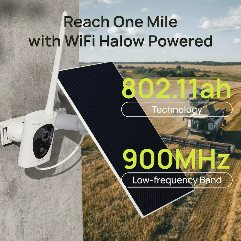 MileFlask Long Range Outdoor Security Camera for Remote Monitoring - Image 3