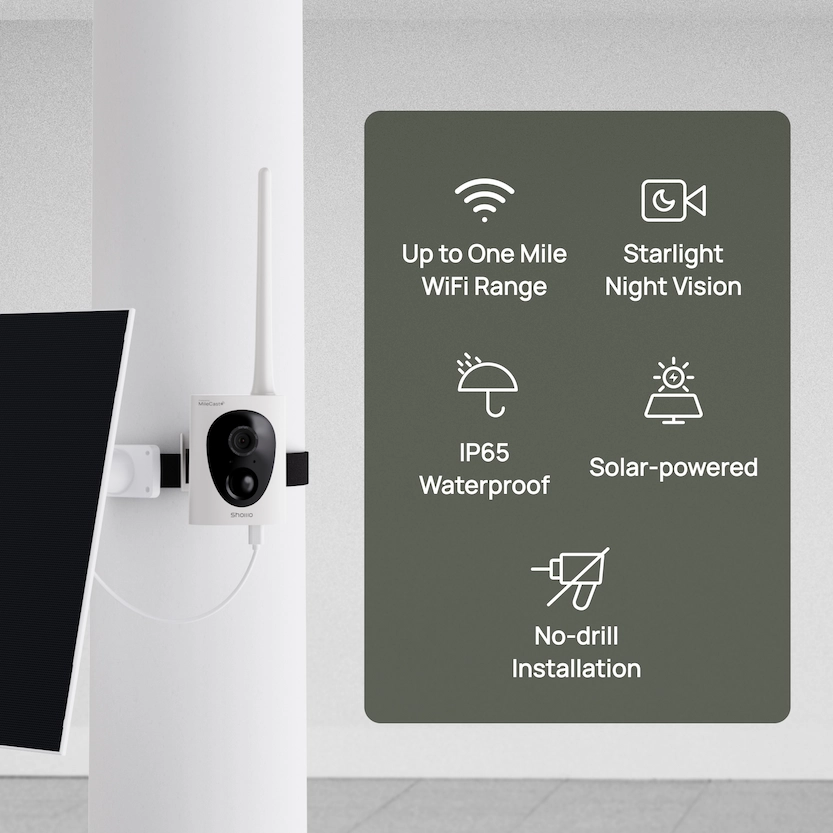 MileFlask Long Range Outdoor Security Camera for Remote Monitoring - Image 2