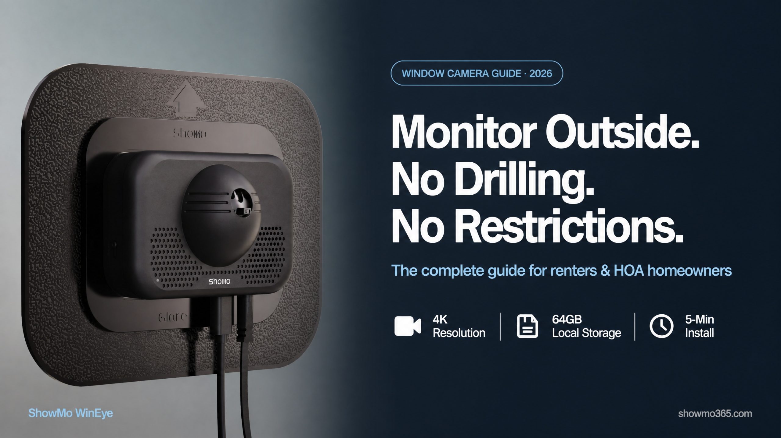 Window Mounted Security Camera: The Complete Indoor-to-Outdoor Monitoring Guide (2026)