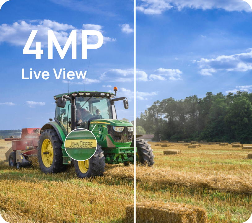 4MP Live View & Night Vision