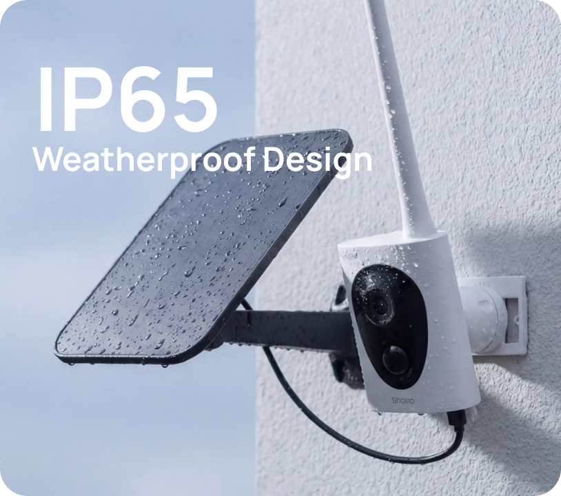 IP65 Weatherproof Design